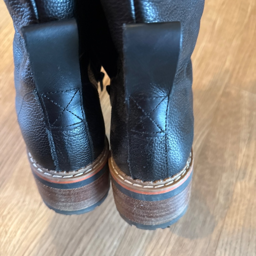 Made in Spain combat  Leather boots - Picture 6 of 7